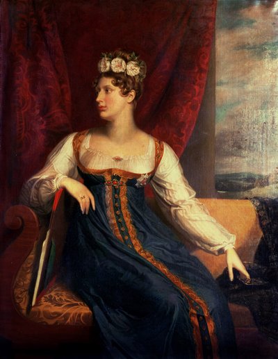 Ritratto della Principessa Charlotte Augusta del Galles da George Dawe