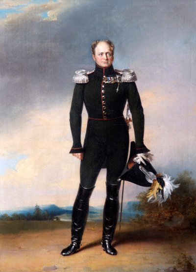 Ritratto dello Zar Alessandro I di Russia, 1825 da George Dawe
