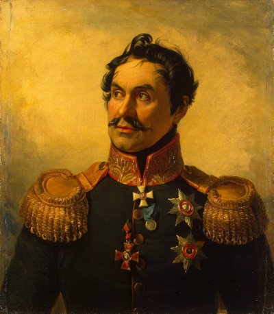 Ritratto di Yefim Chaplits 1768-1825, prima del 1825 da George Dawe