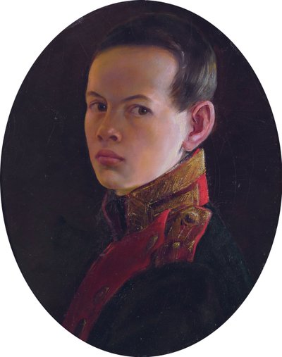 Ritratto del principe ereditario Alessandro Nikolaevič da George Dawe