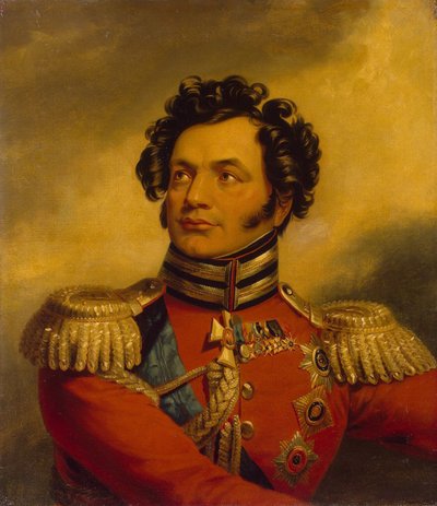 Ritratto del generale Fyodor Petrovich Uvarov, 1773-1824 da George Dawe