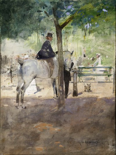 In the Row, c.1890 da George Denholm Armour