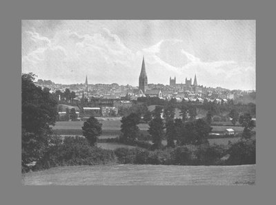Exeter da Barley, c1900 da George Denney