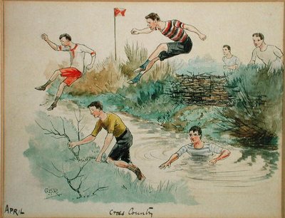 Il mese di aprile: cross country da George Derville Rowlandson