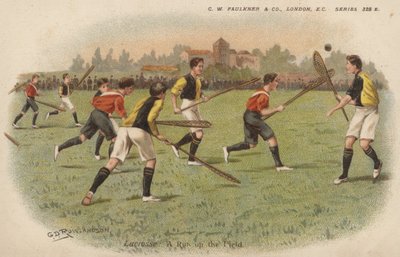 Lacrosse da George Derville after Rowlandson