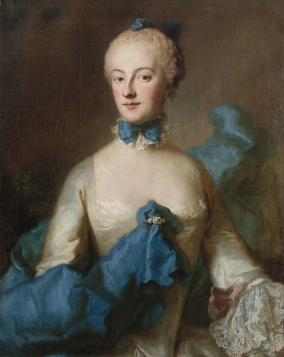 Duchessa Maria Anna Josepha di Baviera, Margravia di Baden-Baden da George Desmarées