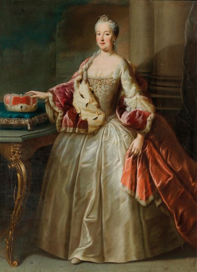 Ritratto di Maria Anna di Pfalz-Sulzbach, Principessa di Baviera da George Desmarées