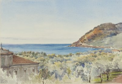 A San Remo guardando a ovest, 29 novembre 1877 da George Douglas Tinling