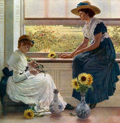 Fiori di Sole e Luna, 1890, 1912 da George Dunlop Leslie