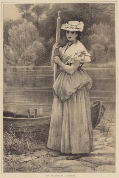La figlia del traghettatore da George Dunlop Leslie