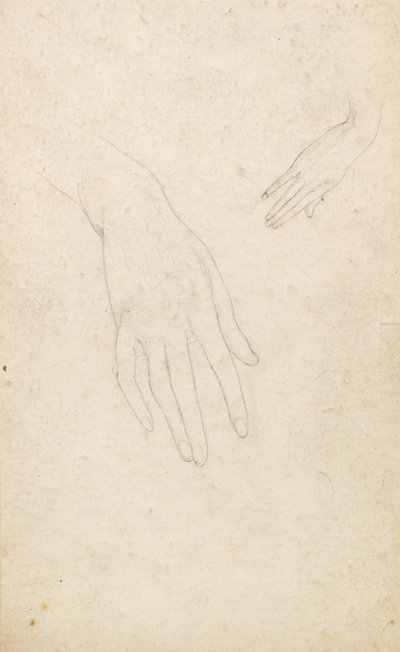 Studio delle mani da George Dutch Davidson