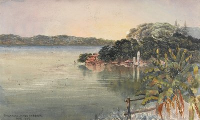 Singapore, Porto Interno, agosto 1862 da George E.L.S. Sanford