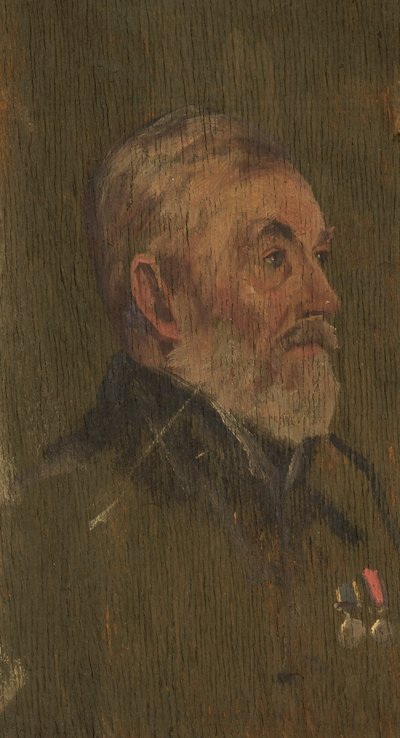 Ritratto di H. Fussell, L.T.C., c. 1920 da George Edmund Butler