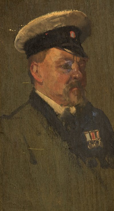 Ritratto di H. Long, R.N., c. 1920 da George Edmund Butler