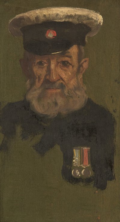 Ritratto di J. Smith, 4th & R.A., c. 1920 da George Edmund Butler