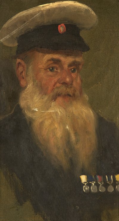 Ritratto di J. Wilson, R.M.A., c.1920 da George Edmund Butler