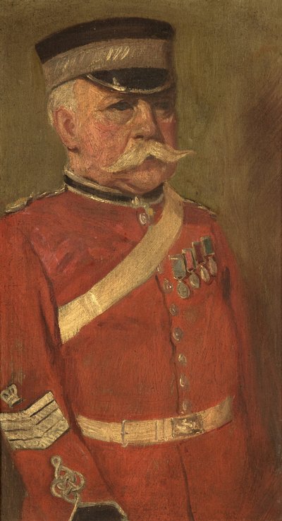 Ritratto di Jas George, R.N. & 3rd, c. 1920 da George Edmund Butler