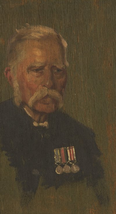 Ritratto di P. Page, 4°, c. 1920 da George Edmund Butler