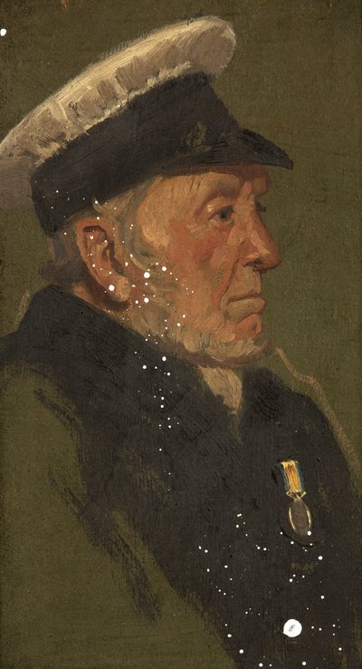 Ritratto di W. Lavington, R.N., c. 1920 da George Edmund Butler