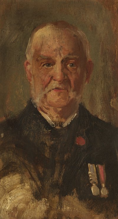 Ritratto di W. Porter, R.M.L.I., c.1920 da George Edmund Butler