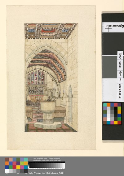 Progetto per la Decorazione Policromatica di una Chiesa da George Edmund Street