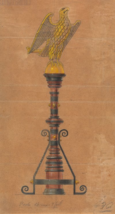 Progetti eseguiti per Jones e Willis, lavoratori in metallo e legno e produttori di mobili per chiese di Birmingham e Londra da George Edmund Street
