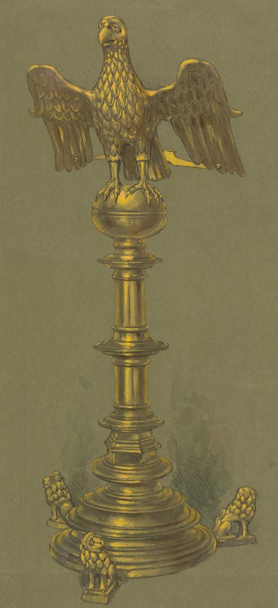 Progetti eseguiti per Jones e Willis, lavoratori in metallo e legno e produttori di mobili per chiese di Birmingham e Londra da George Edmund Street