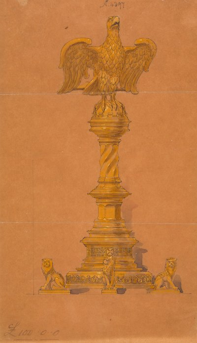 Designs executed for Jones and Willis, metal and wood-workers and church furniture manufacturers of Birmingham and London da George Edmund Street