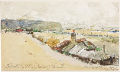 Sulle Bents, South Shields, guardando verso Tynemouth da George Edward Horton