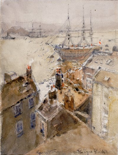 Sul Tyne, North Shields da George Edward Horton