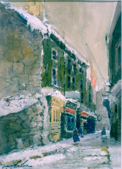 Inverno, Clive Street, North Shields da George Edward Horton