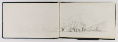 (Libro di schizzi) Vicino ad Aigle da George Elbert Burr