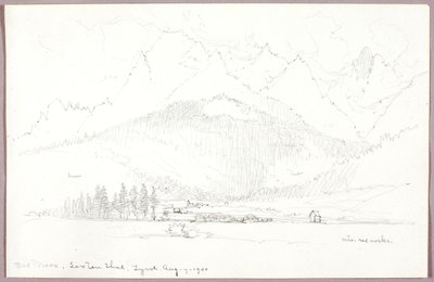 Bad Moos, Sexten Thal, Tirolo da George Elbert Burr