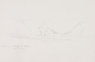Sotto Bingen, guardando il Reno da George Elbert Burr