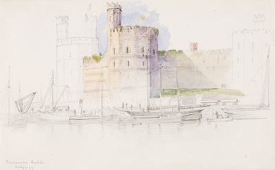 Castello di Caernarvon da George Elbert Burr