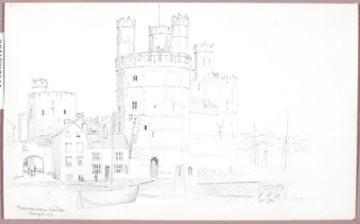Castello di Caernarvon da George Elbert Burr
