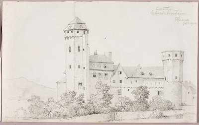 Castello di Oberlahnstein, Reno da George Elbert Burr