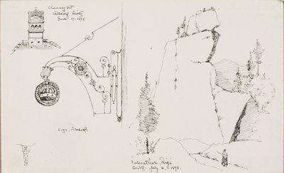 Comignolo, Altdorf, Svizzera/Felsenthor, Rigi, Svizzera da George Elbert Burr