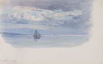 Criccieth, Galles del Nord, ca. 1899 da George Elbert Burr