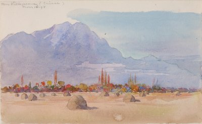 Vicino a Villeneuve, Svizzera da George Elbert Burr