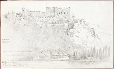 Rheinfels da St. Goarshausen da George Elbert Burr