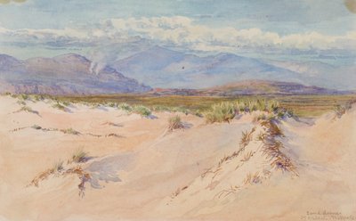 Dune di sabbia, Harlech, Galles settentrionale da George Elbert Burr