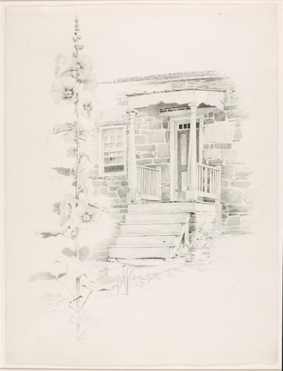 Senza titolo (Hollyhock) da George Elbert Burr
