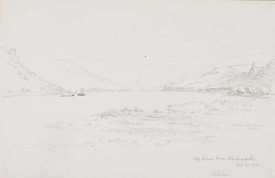 Risalendo il fiume da Bacharach, Reno da George Elbert Burr