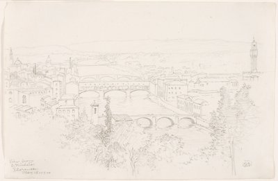 Vista da S. Miniato, Firenze da George Elbert Burr