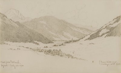 A ovest di Dobbiaco, Tirolo da George Elbert Burr