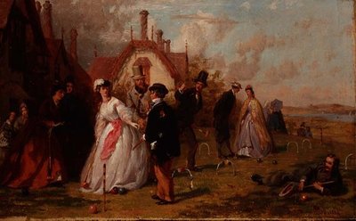 Croquet da George Elgar Hicks