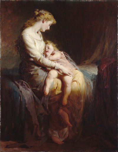 Madre e figlio da George Elgar Hicks