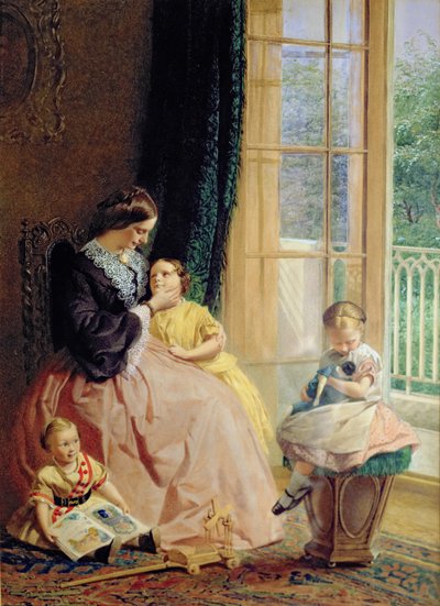 Mrs. Hicks, Mary, Rosa e Elgar da George Elgar Hicks