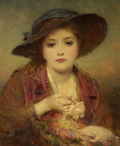 La fioraia da George Elgar Hicks